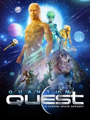 Qué tan divertido es un viaje surrealista en la película Quantum Quest: A Cassini Space Odyssey?